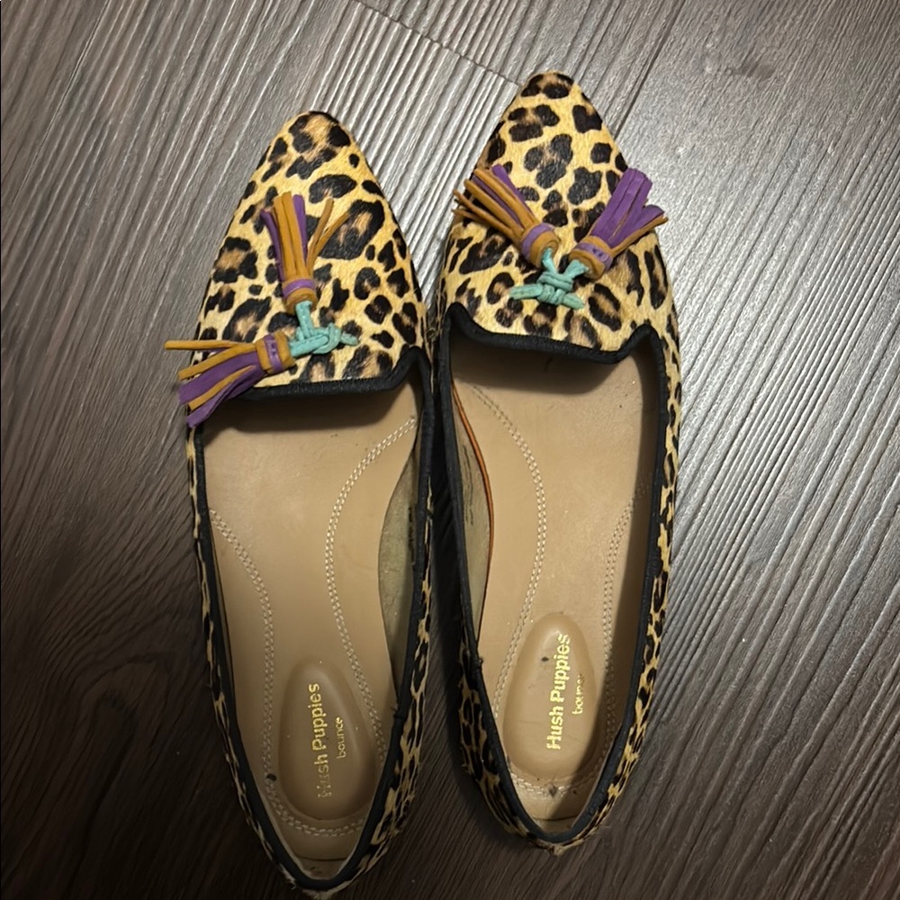 Hush Puppies Leopard Print Women's Shoes